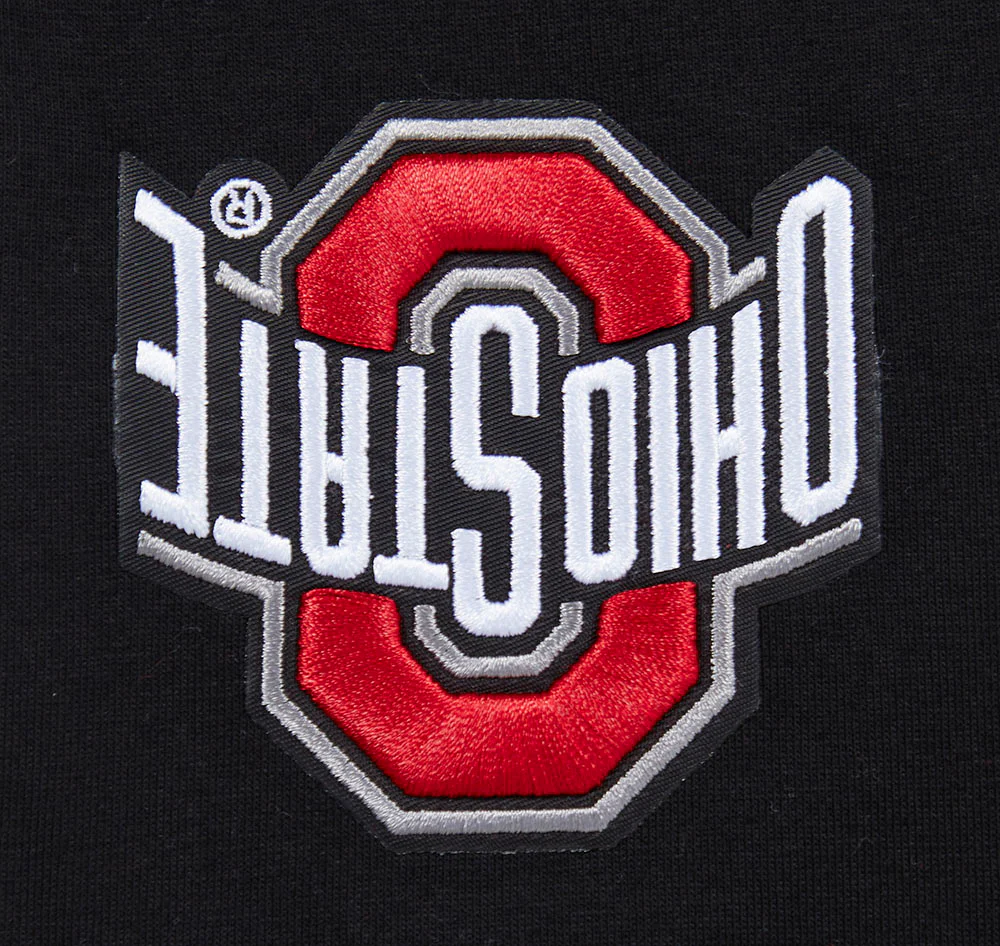 OHIO STATE UNIVERSITY CLASSIC WOMEN'S HIGH WAIST JERSEY LEGGING (BLACK) - Image 6