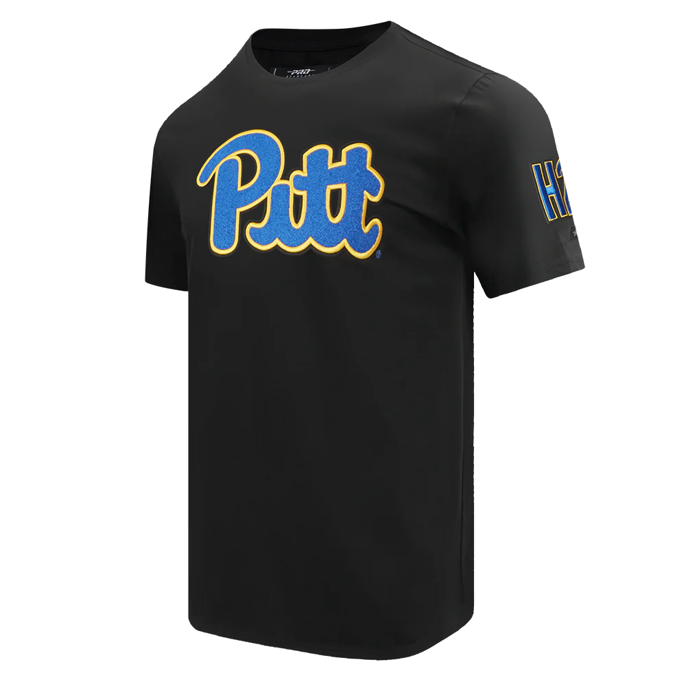 UNIVERSITY OF PITTSBURGH CLASSIC MEN'S TEE (BLACK) - Image 4