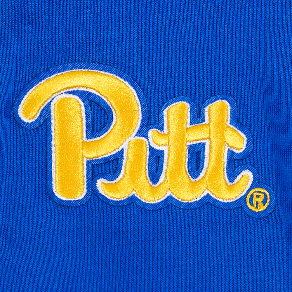 UNIVERSITY OF PITTSBURGH CLASSIC WOMEN'S RIB FLC CREWNECK (ROYAL BLUE) - Image 5