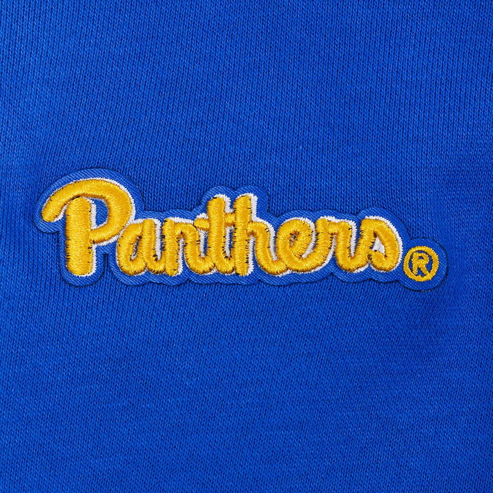 UNIVERSITY OF PITTSBURGH CLASSIC WOMEN'S RIB FLC CREWNECK (ROYAL BLUE) - Image 7