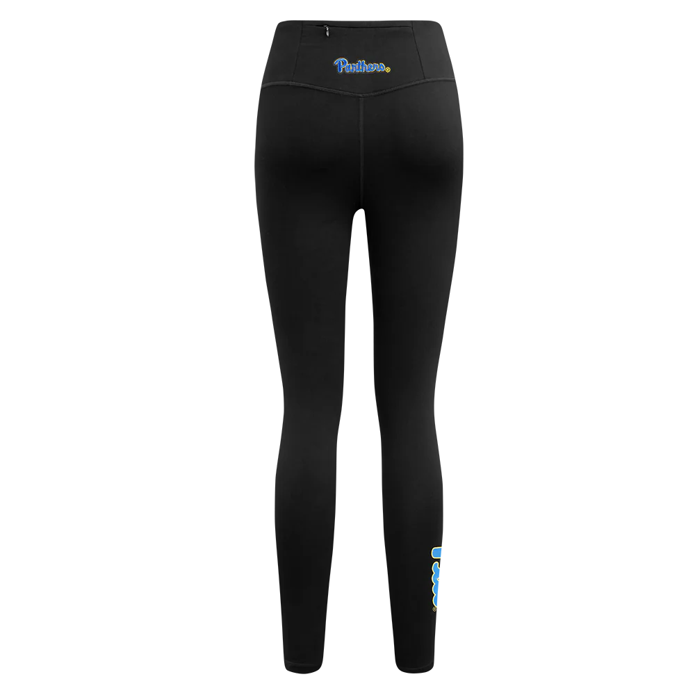 COLLEGE UNIVERSITY OF PITTSBURGH CLASSIC WOMEN'S JERSEY LEGGING (BLACK) - Image 4