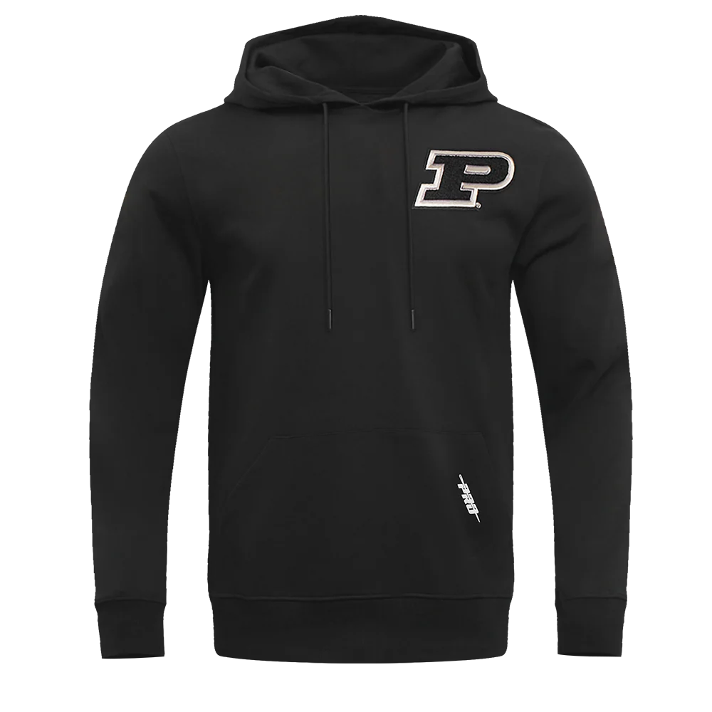 PURDUE UNIVERSITY CLASSIC MEN'S PULLOVER HOODIE (BLACK)