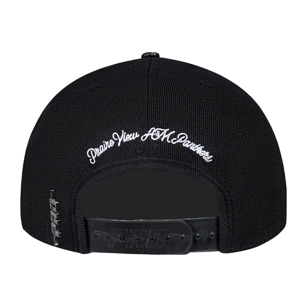 COLLEGE PRAIRIE VIEW A&M UNIVERSITY VINTAGE VARSITY PINCHFRONT SNAPB (BLACK) - Image 4