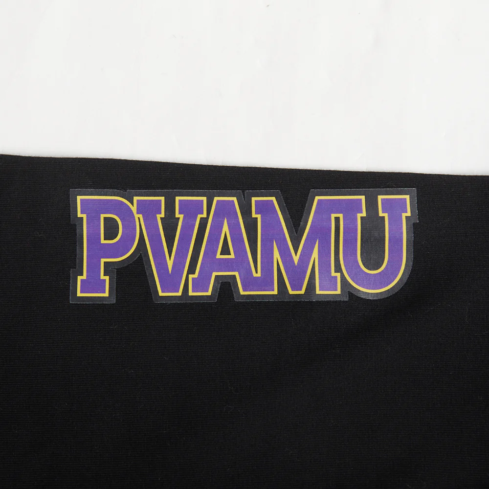 COLLEGE PRAIRIE VIEW A&M UNIVERSITY CLASSIC WOMEN'S JERSEY LEGGING (BLACK) - Image 6