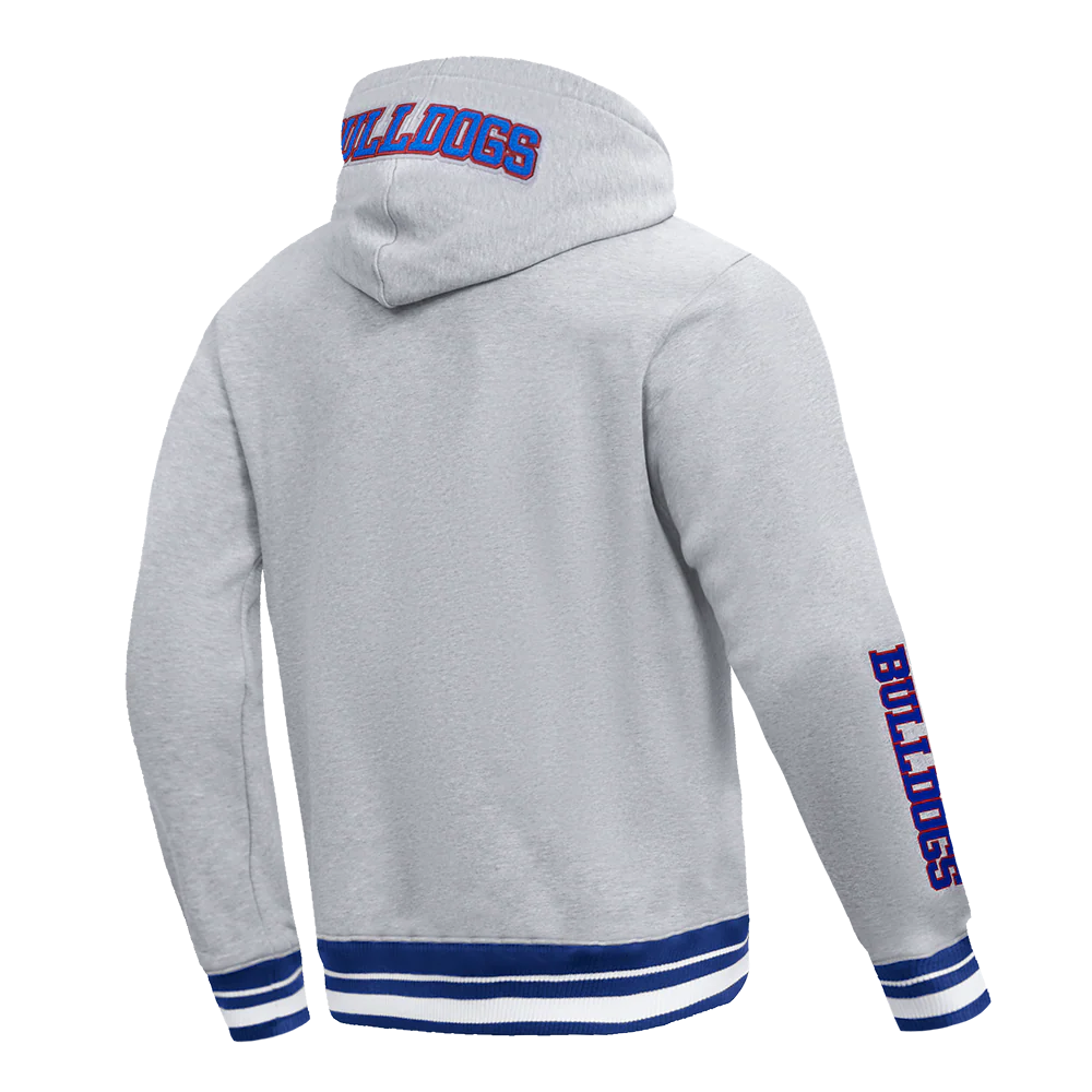 SOUTH CAROLINA STATE UNIVERSITY CLASSIC MEN'S STACKED LOGO PO (HEATHER GREY/DODGER BLUE) - Image 11