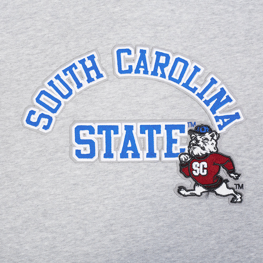 COLLEGE SOUTH CAROLINA STATE UNIVERSITY CLASSIC WOMEN'S FLC PO HOODIE (HEATHER GREY) - Image 10