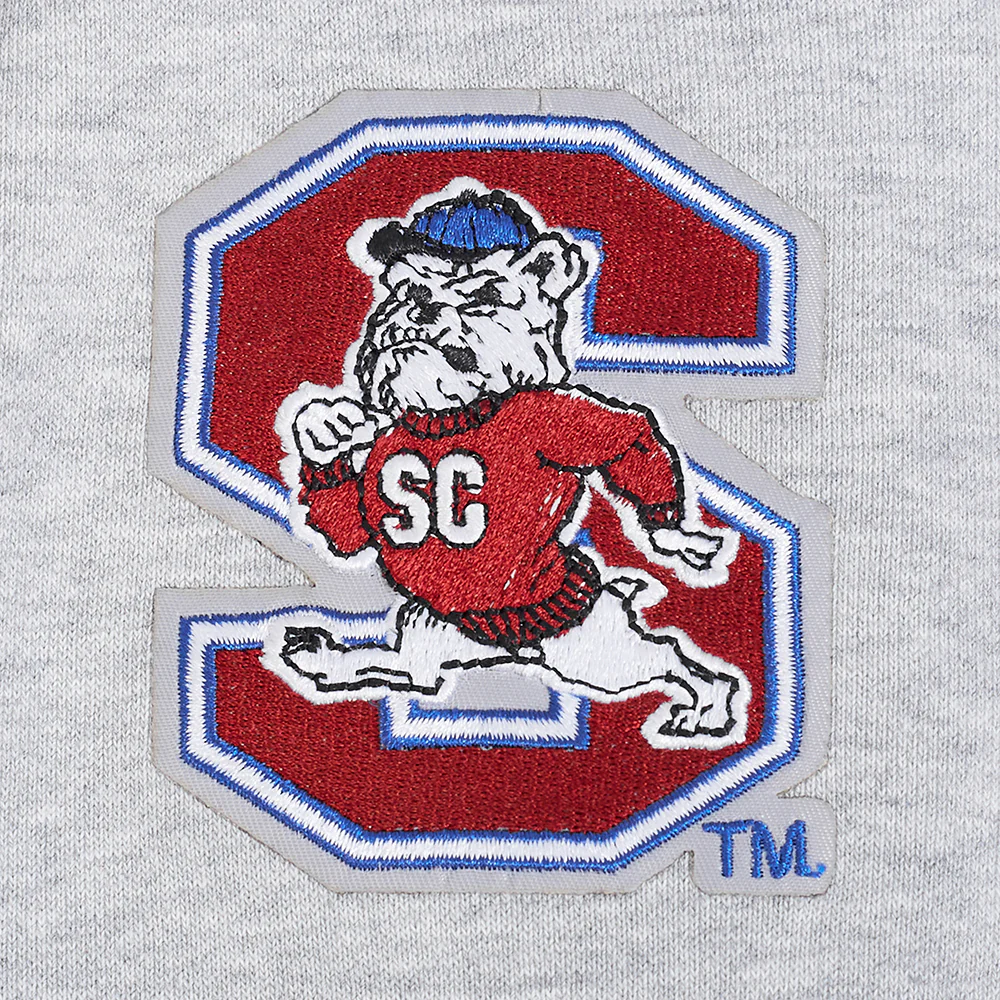 COLLEGE SOUTH CAROLINA STATE UNIVERSITY CLASSIC WOMEN'S FLC PO HOODIE (HEATHER GREY) - Image 9