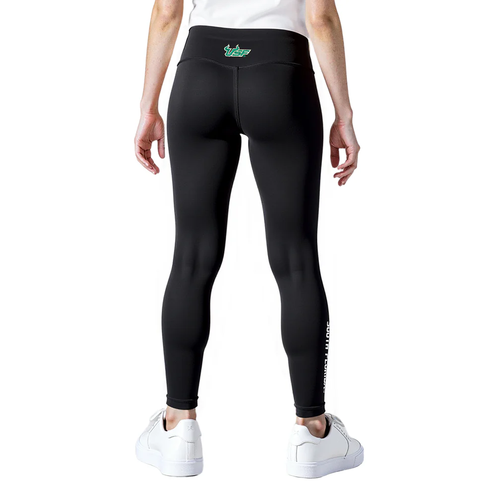UNIVERSITY OF SOUTH FLORIDA CLASSIC JERSEY LEGGING (BLACK) - Image 2