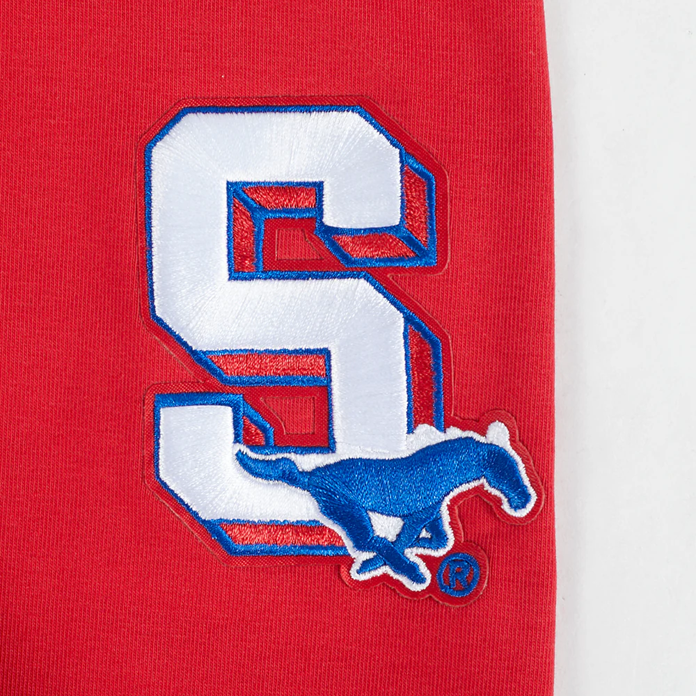 COLLEGE SOUTHERN METHODIST UNIVERSITY CLASSIC WOMEN'S HW JERSEY LEGGING (RED) - Image 6