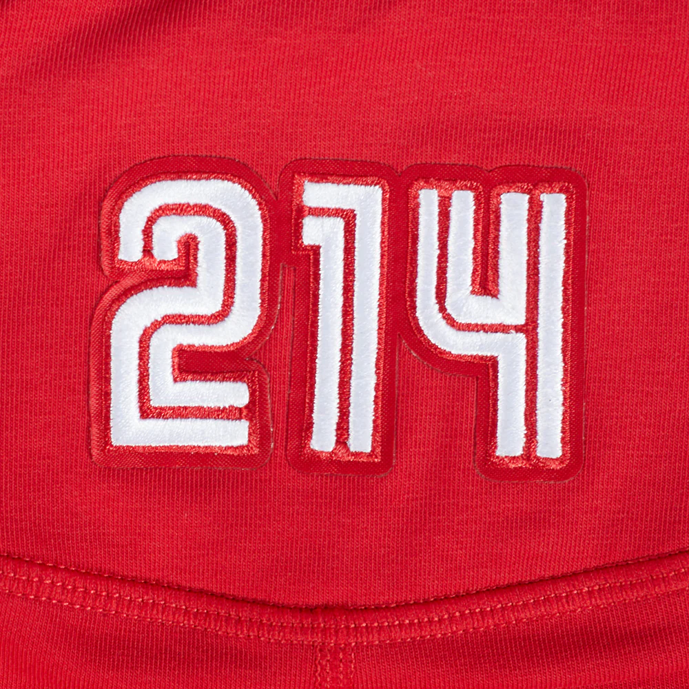 COLLEGE SOUTHERN METHODIST UNIVERSITY CLASSIC WOMEN'S HW JERSEY LEGGING (RED) - Image 7