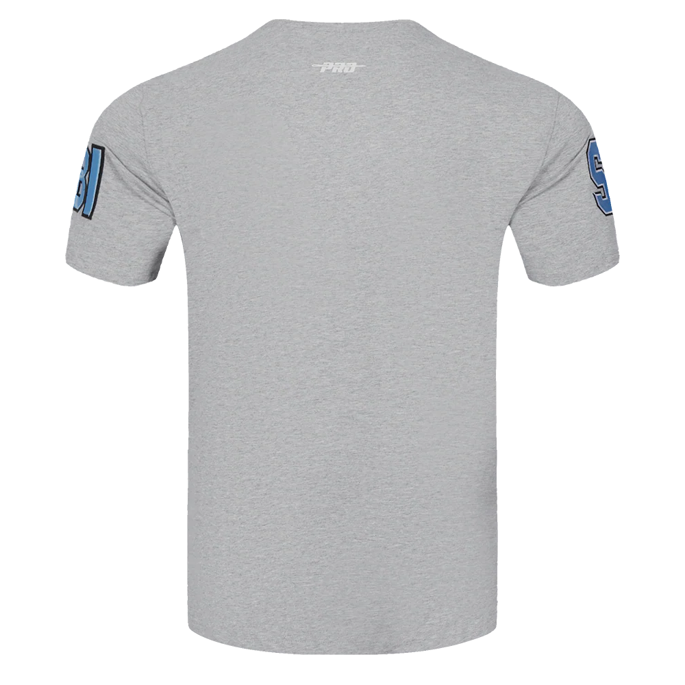 SPELMAN COLLEGE CLASSIC MEN'S STACKED LOGO TEE (HEATHER GREY) - Image 6