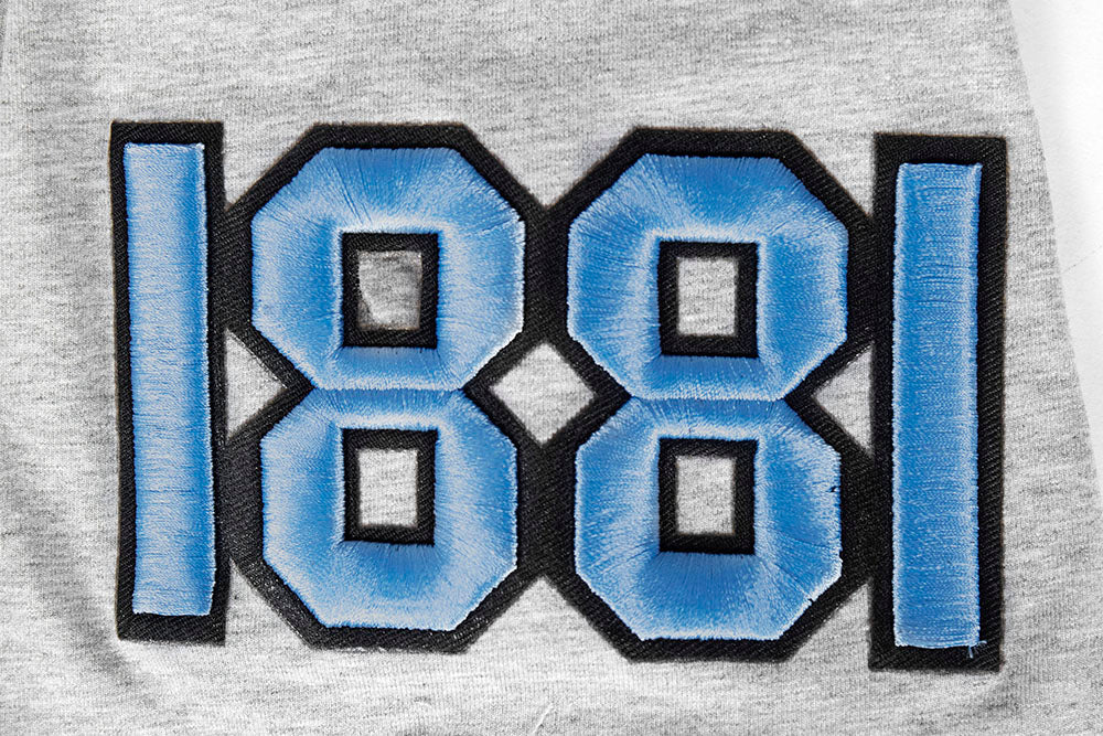 SPELMAN COLLEGE CLASSIC MEN'S STACKED LOGO TEE (HEATHER GREY) - Image 9