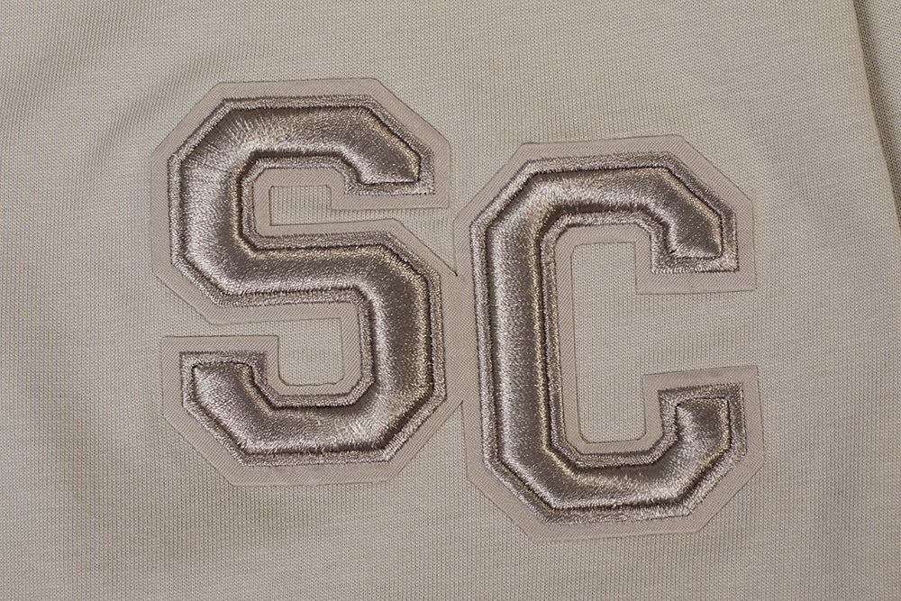 SPELMAN COLLEGE NEUTRAL COTTON JERSEY DROP SHOULDER TEE (TAUPE) - Image 10