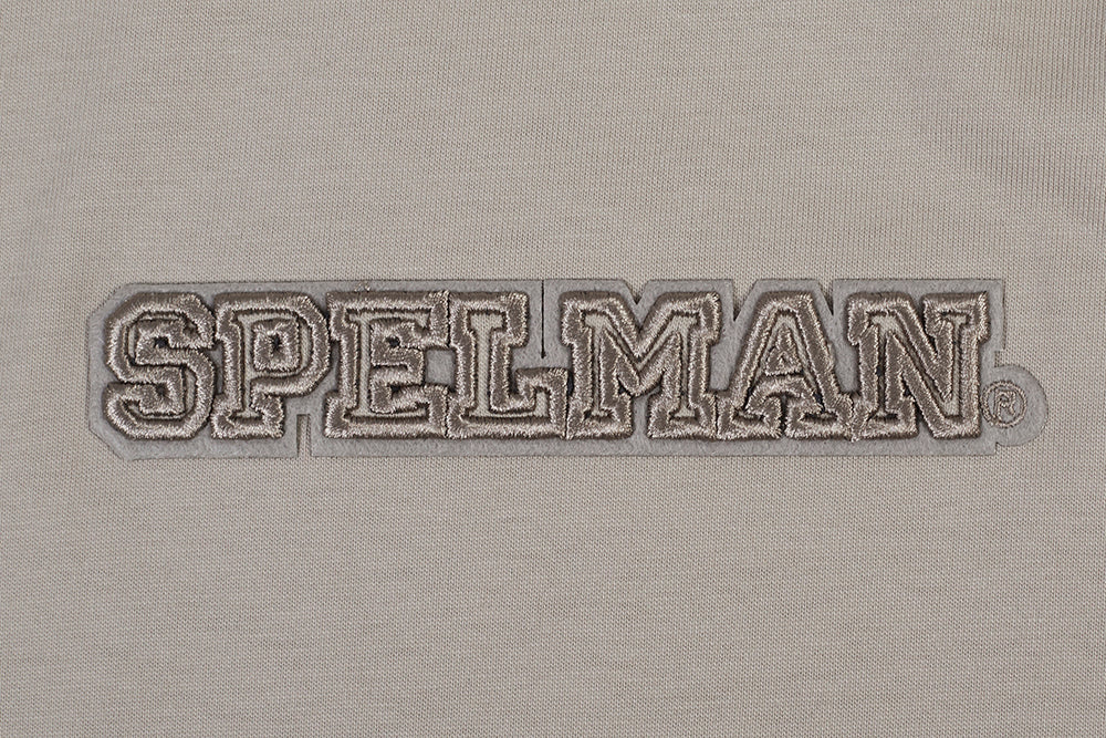SPELMAN COLLEGE NEUTRAL COTTON JERSEY DROP SHOULDER TEE (TAUPE) - Image 8