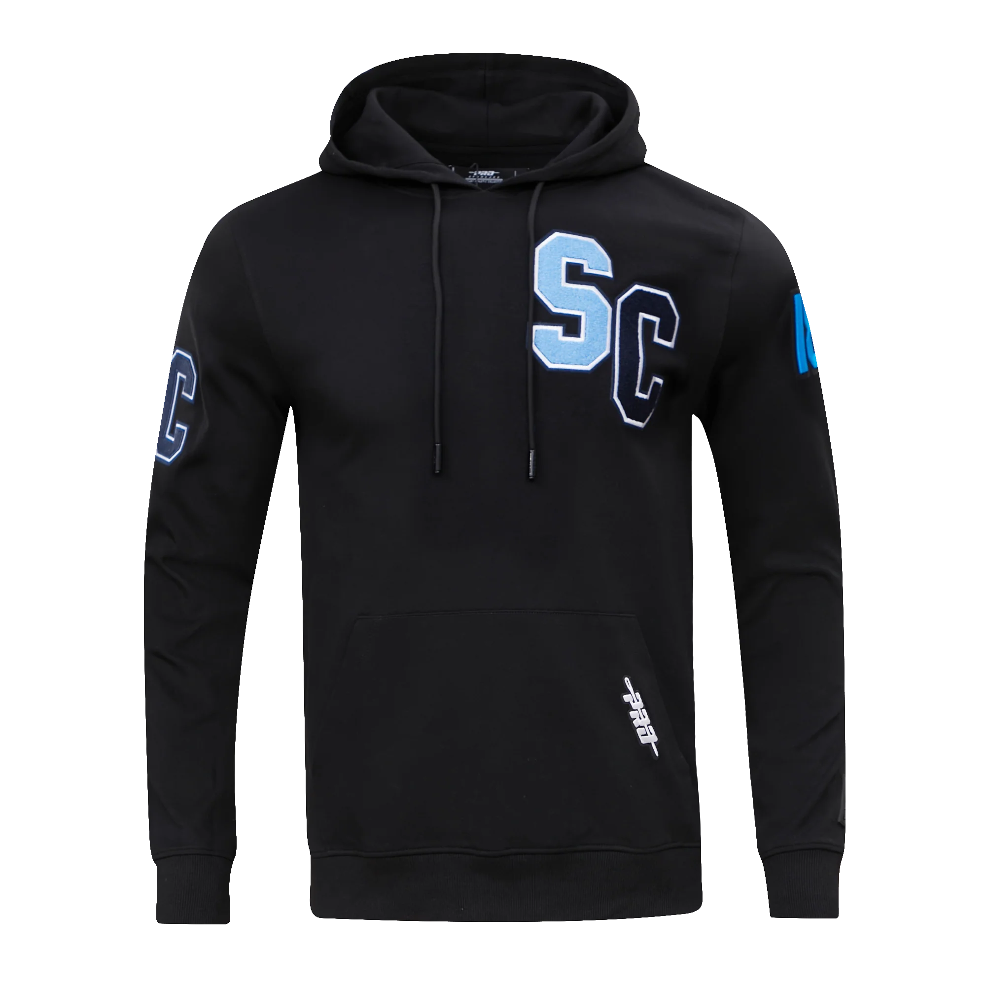 SPELMAN COLLEGE CLASSIC MEN'S PO HOODIE (BLACK) - Image 3