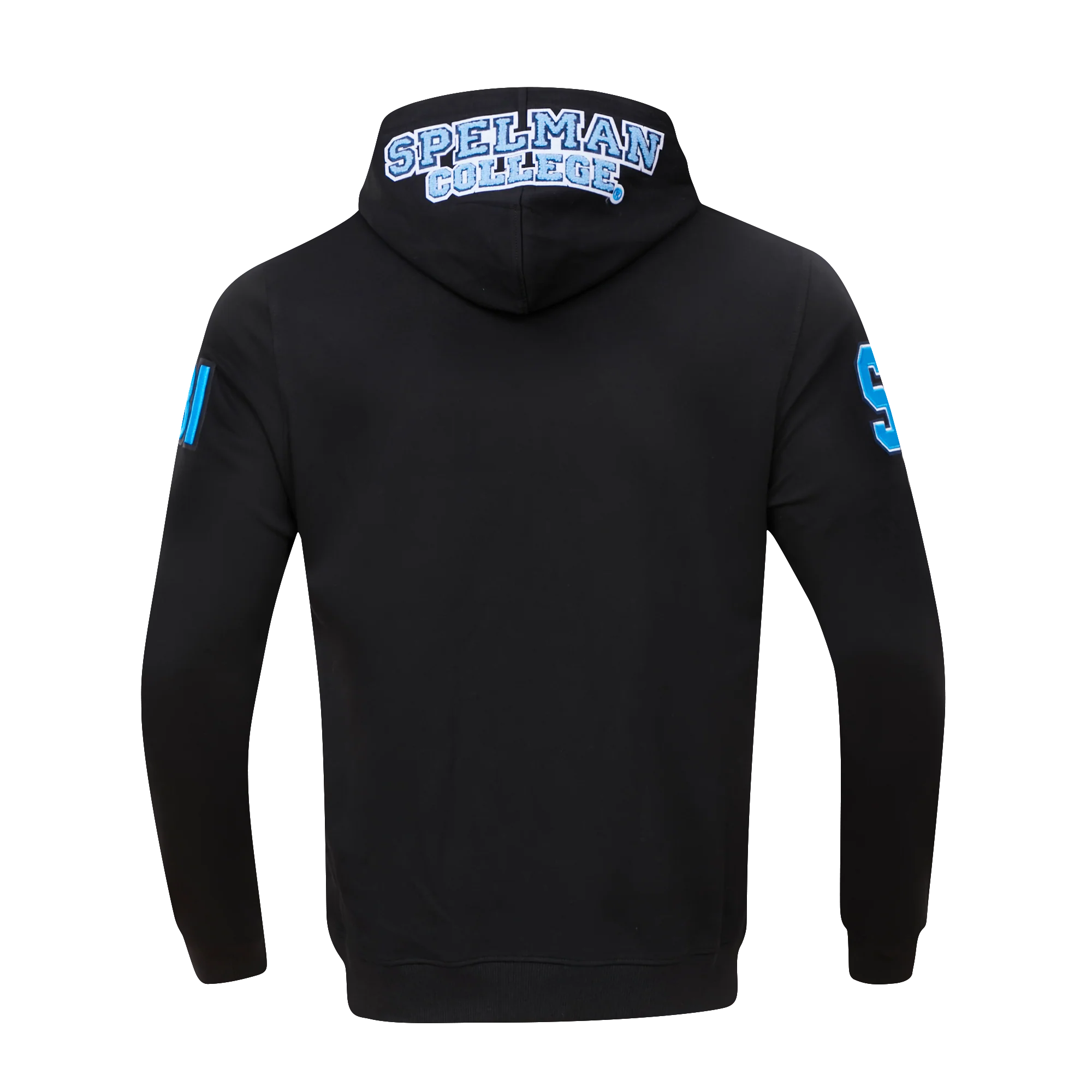 SPELMAN COLLEGE CLASSIC MEN'S PO HOODIE (BLACK) - Image 4
