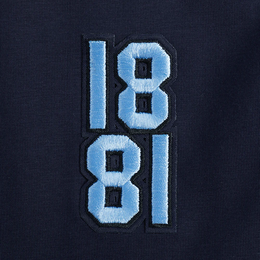 SPELMAN COLLEGE CLASSIC WOMEN'S SINGLE JERSEY BOXY TEE (MIDNIGHT NAVY) - Image 8