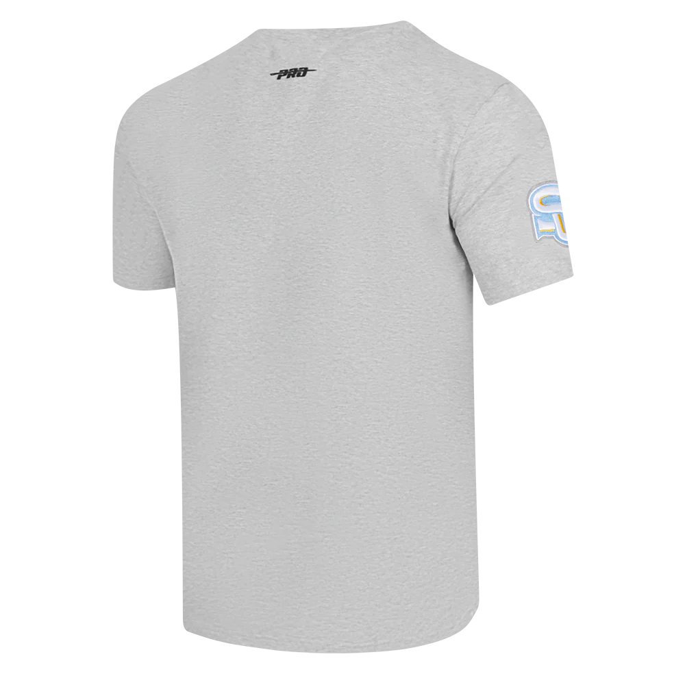 SOUTHERN UNIVERSITY CLASSIC MEN'S STACKED LOGO TEE (HEATHER GREY) - Image 4
