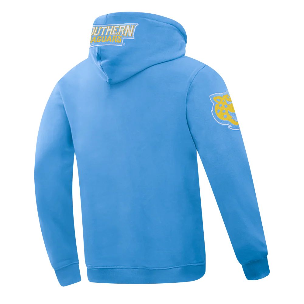 SOUTHERN UNIVERSITY CLASSIC MEN'S PO HOODIE (UNIVERSITY BLUE) - Image 4