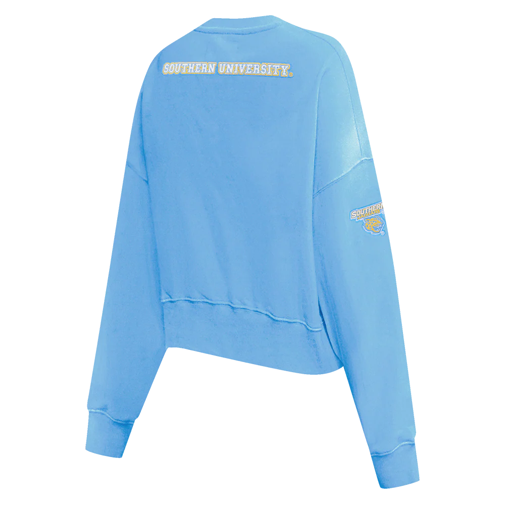 SOUTHERN UNIVERSITY CLASSIC FLEECE CREWNECK (UNIVERSITY BLUE) - Image 4