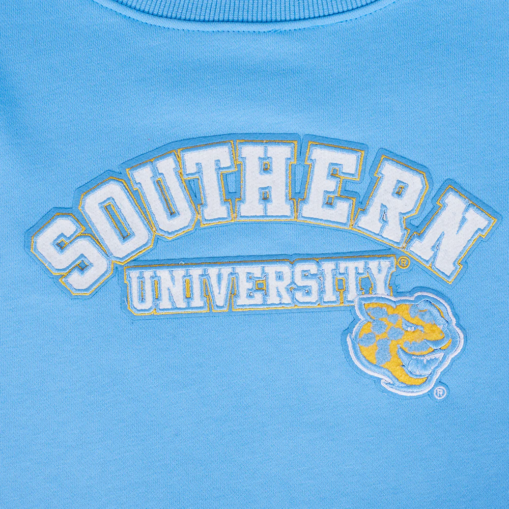 SOUTHERN UNIVERSITY CLASSIC FLEECE CREWNECK (UNIVERSITY BLUE) - Image 7