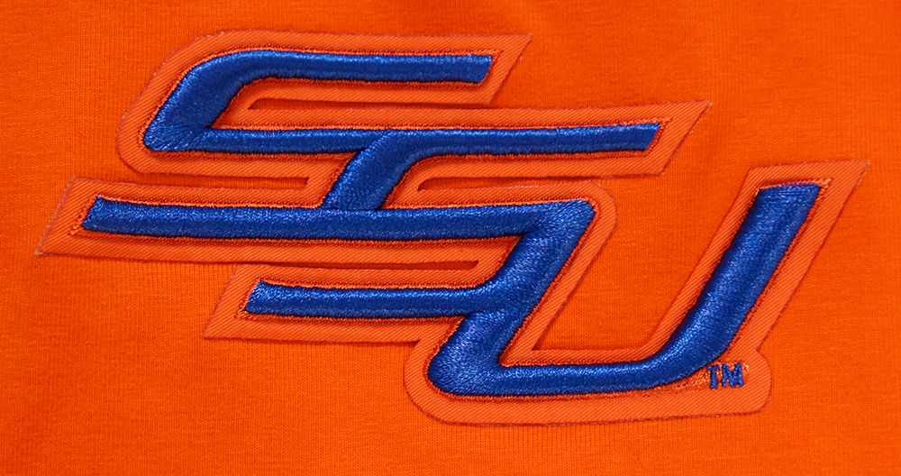 SAVANNAH STATE UNIVERSITY HOMECOMING SINGLE JERSEY MEN'S TEE (ORANGE) - Image 13