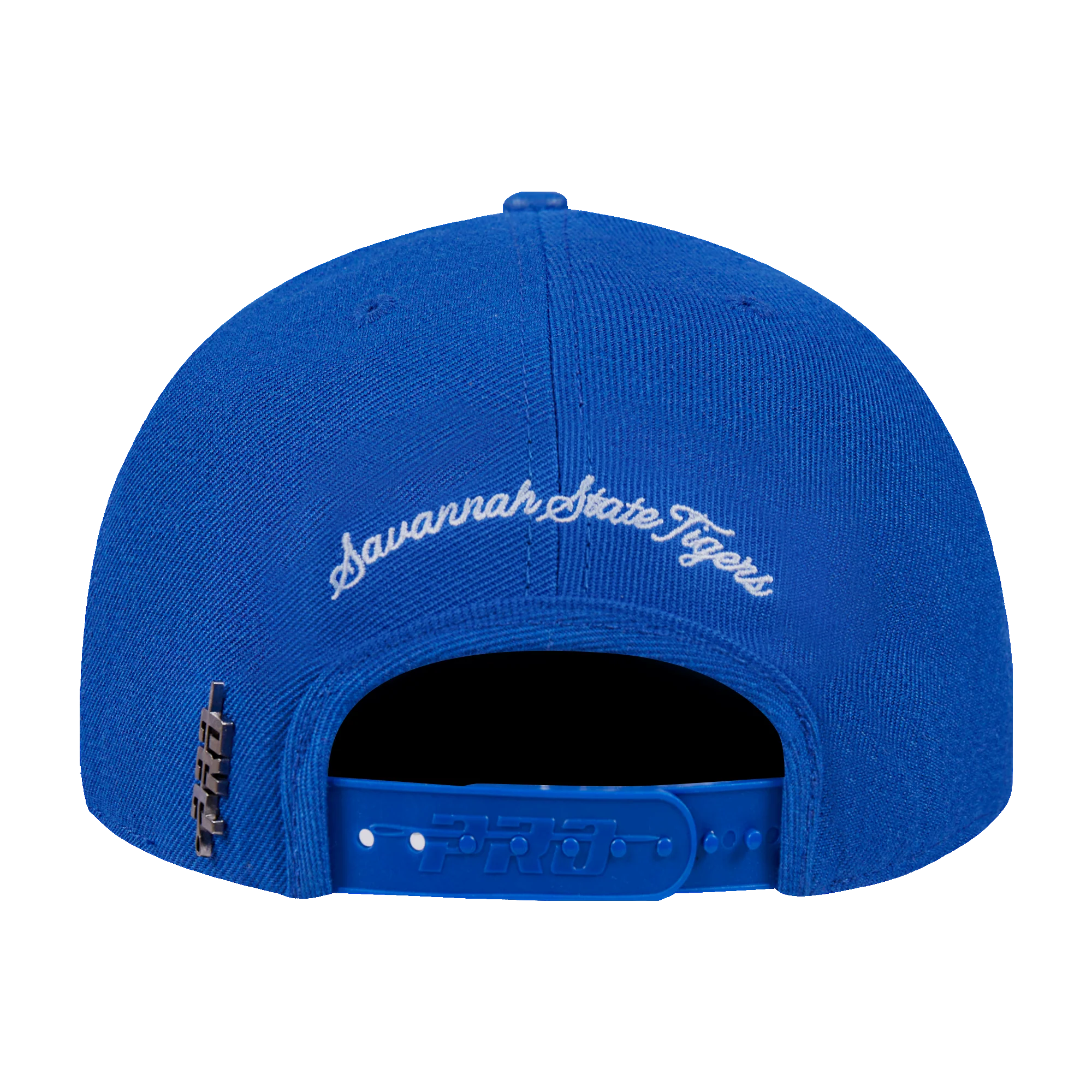 COLLEGE SAVANNAH STATE UNIVERSITY VINTAGE VARSITY PINCHFRONT SNAPBAC (ROYAL BLUE) - Image 4