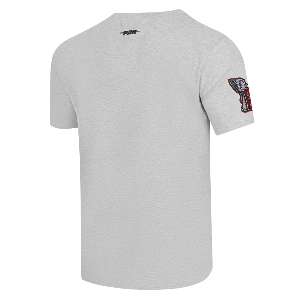 UNIVERSITY OF ALABAMA CLASSIC MEN'S TEE (HEATHER GREY) - Image 4