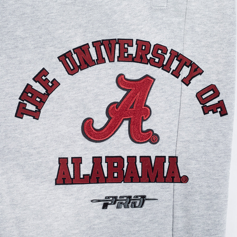 UNIVERSITY OF ALABAMA CLASSIC MEN'S SWEATPANT (HEATHER GRAY/BLACK) - Image 5