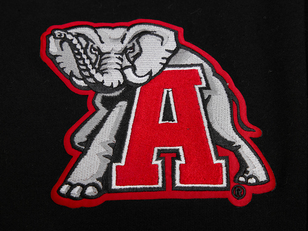 UNIVERSITY OF ALABAMA CLASSIC MEN'S PULLOVER HOODIE (BLACK) - Image 8