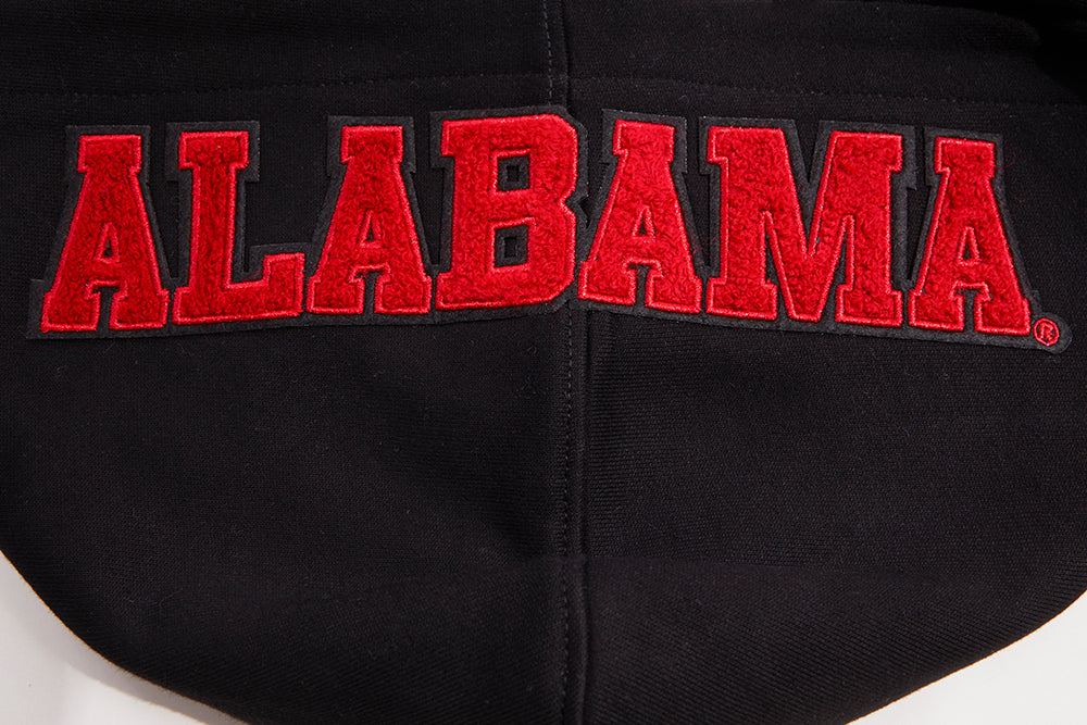 UNIVERSITY OF ALABAMA CLASSIC MEN'S PULLOVER HOODIE (BLACK) - Image 8