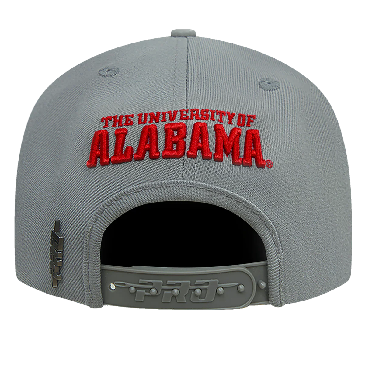 UNIVERSITY OF ALABAMA CLASSIC UNISEX WOOL SNAPBACK HAT (GRAY) - Image 5