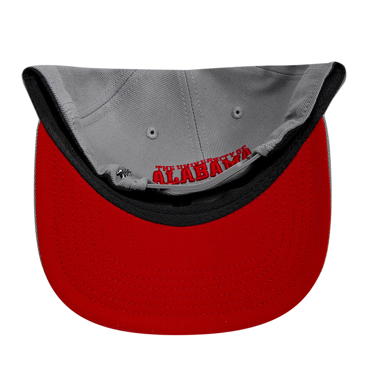 UNIVERSITY OF ALABAMA CLASSIC UNISEX WOOL SNAPBACK HAT (GRAY) - Image 7