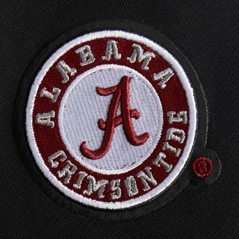 UNIVERSITY OF ALABAMA CLASSIC FLEECE HOODIE DRESS (BLACK) - Image 5