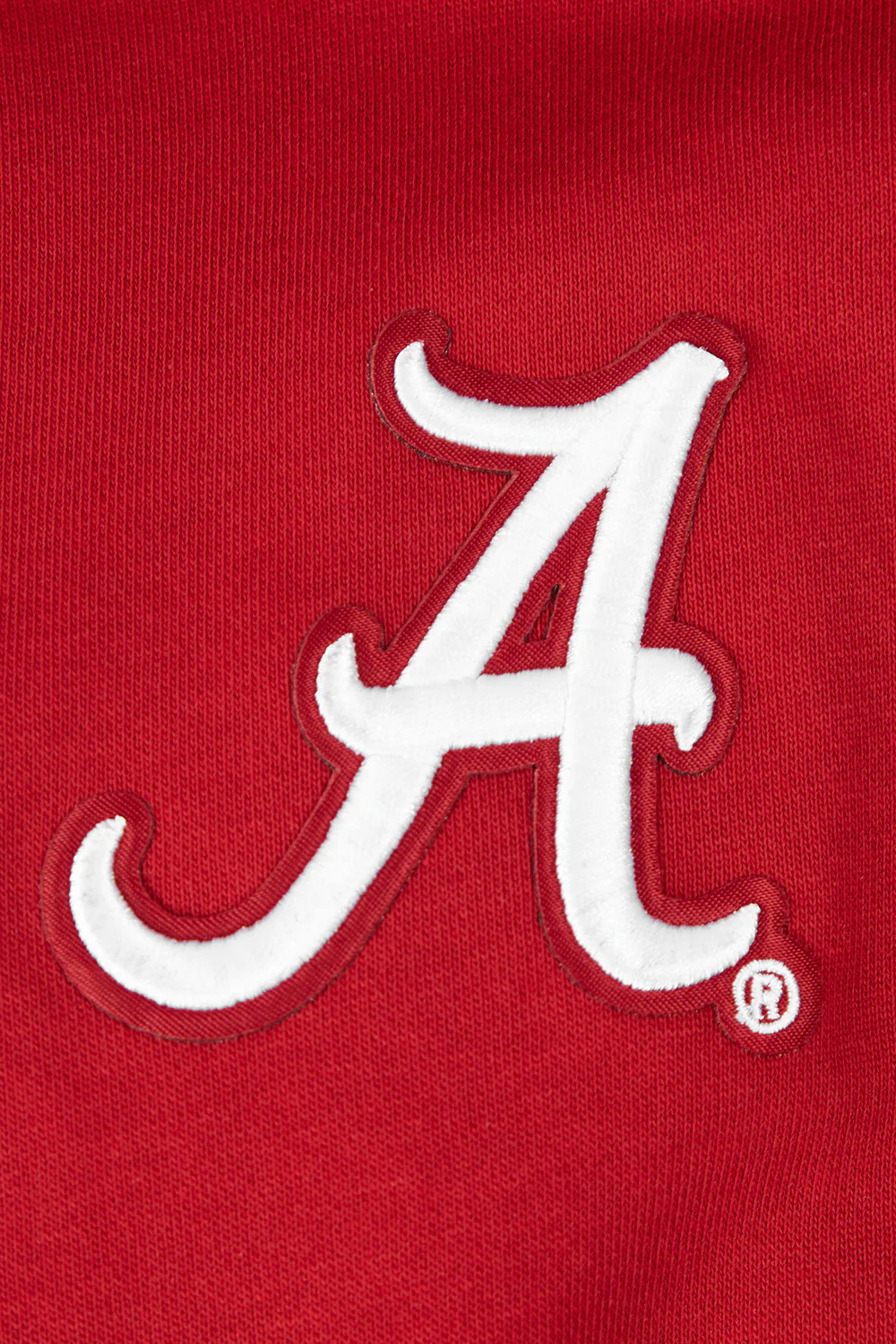 UNIVERSITY OF ALABAMA CLASSIC WOMEN'S FLEECE CREWNECK (CARDINAL RED) - Image 6