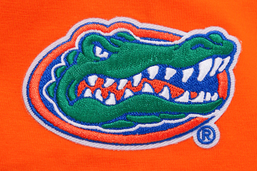 UNIVERSITY OF FLORIDA CLASSIC WOMEN'S SINGLE JERSEY BOXY TEE (ORANGE) - Image 5