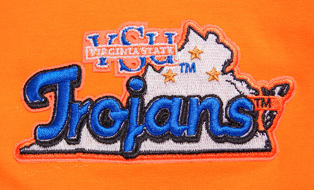 VIRGINIA STATE UNIVERSITY HOMECOMING SINGLE JERSEY MEN'S TEE (ORANGE) - Image 6