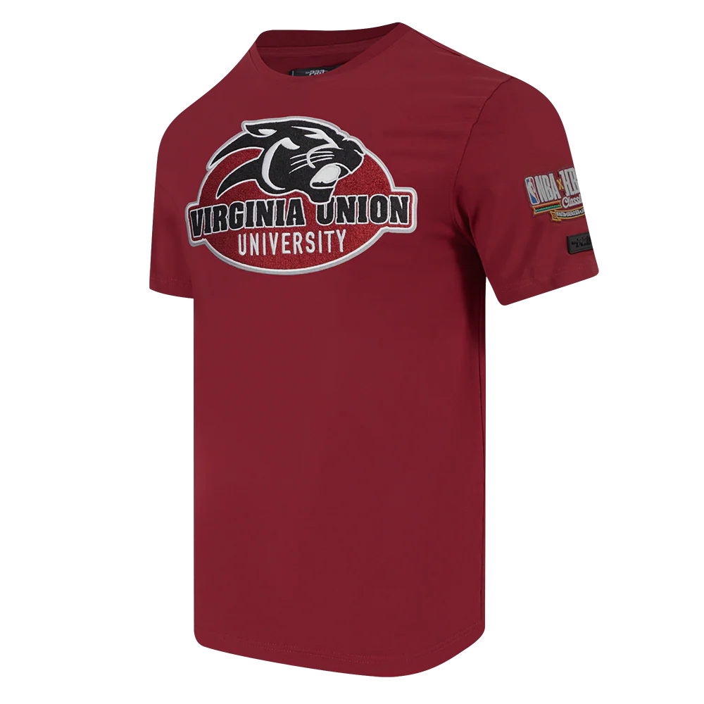 HBCU X NBA ALL STAR 2024 VIRGINIA UNION UNIVERSITY MEN'S SJ TEE (CARDINAL RED) - Image 3