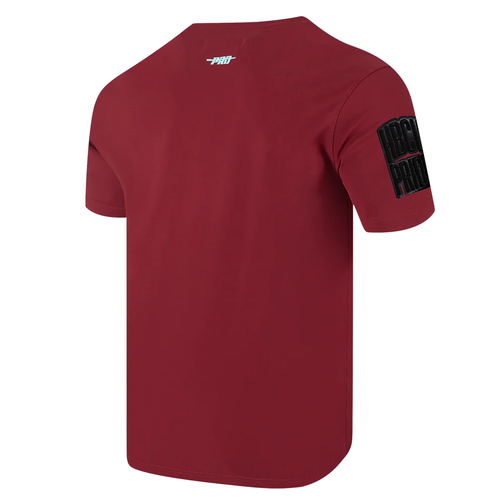 HBCU X NBA ALL STAR 2024 VIRGINIA UNION UNIVERSITY MEN'S SJ TEE (CARDINAL RED) - Image 4
