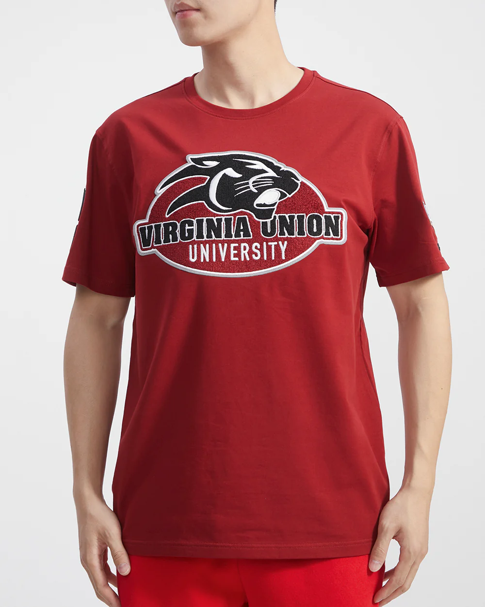 HBCU X NBA ALL STAR 2024 VIRGINIA UNION UNIVERSITY MEN'S SJ TEE (CARDINAL RED) - Image 5
