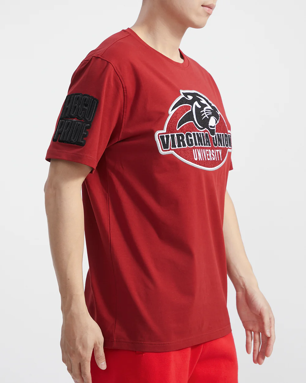 HBCU X NBA ALL STAR 2024 VIRGINIA UNION UNIVERSITY MEN'S SJ TEE (CARDINAL RED) - Image 7