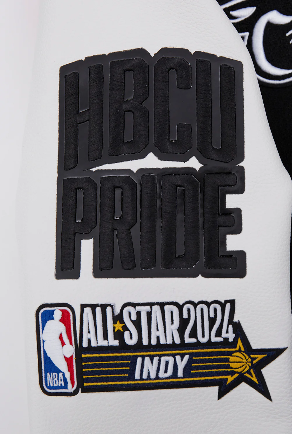VIRGINIA UNION UNIVERSITY HBCU X NBA ALL STAR 2024 MEN'S M RIB WOO (BLACK/WHITE) - Image 10