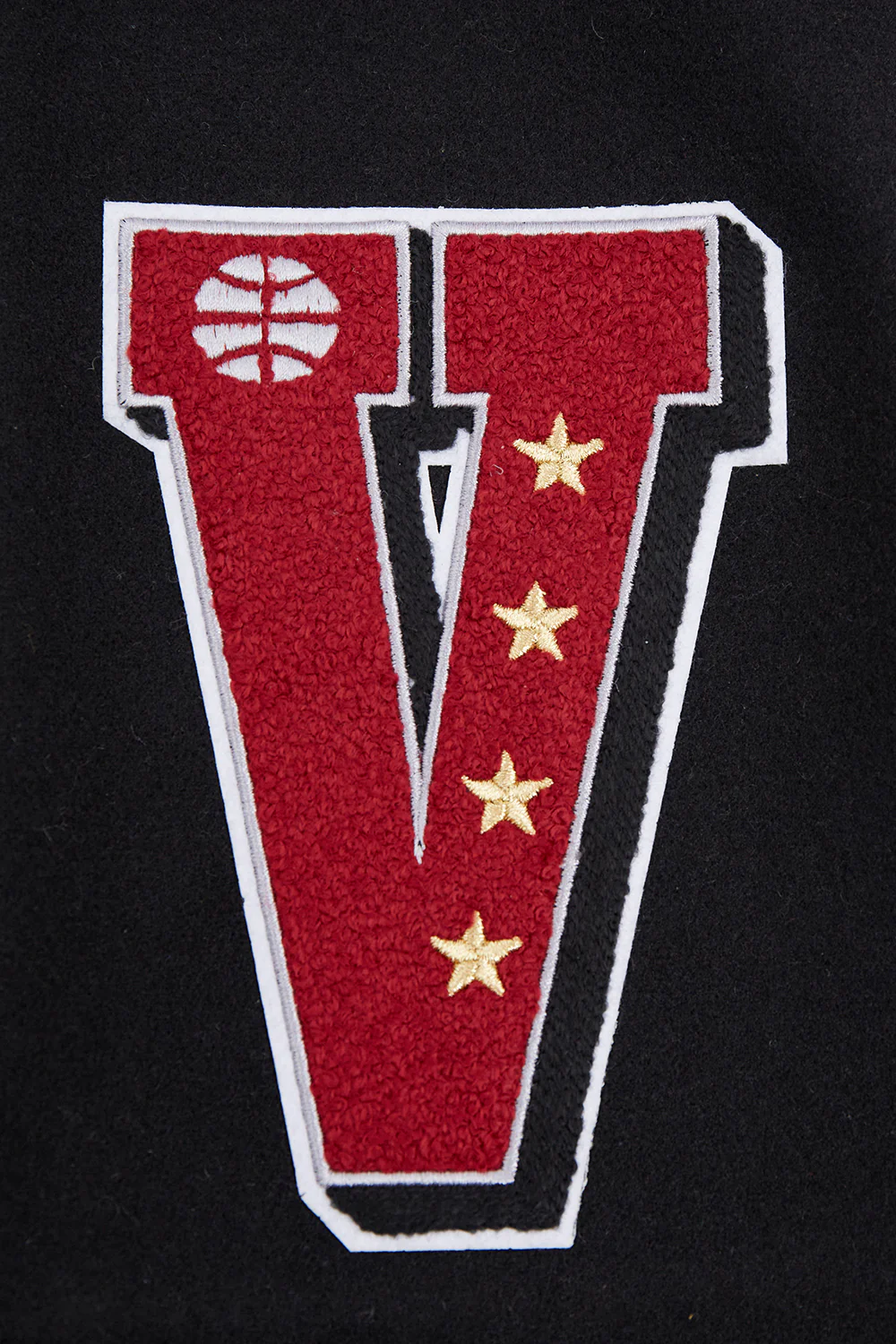 VIRGINIA UNION UNIVERSITY HBCU X NBA ALL STAR 2024 MEN'S M RIB WOO (BLACK/WHITE) - Image 6