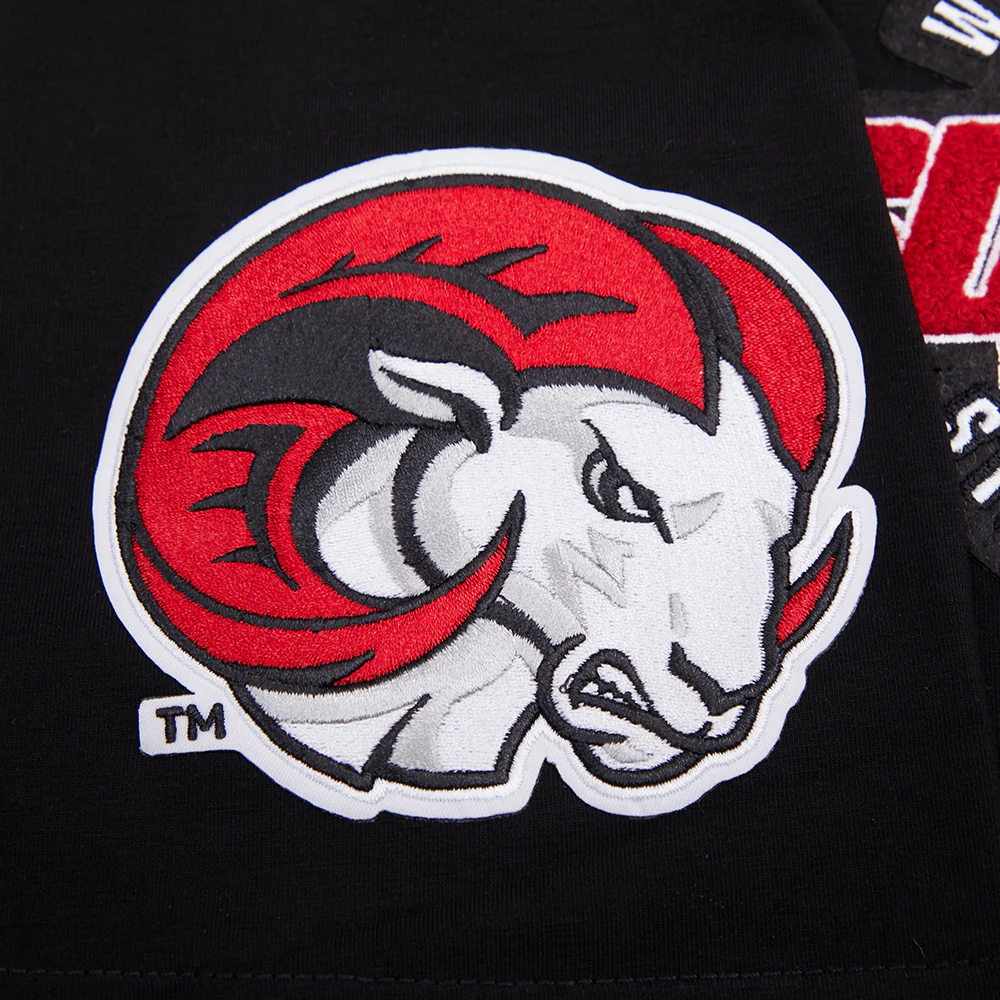 WINSTON SALEM STATE UNIVERSITY CLASSIC MEN'S TEE (BLACK) - Image 7