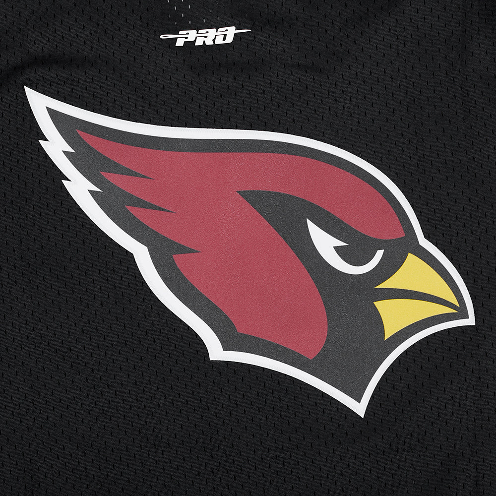 NFL ARIZONA CARDINALS CLASSIC MESH BUTTON DOWN SHIRT (BLACK) - Image 8