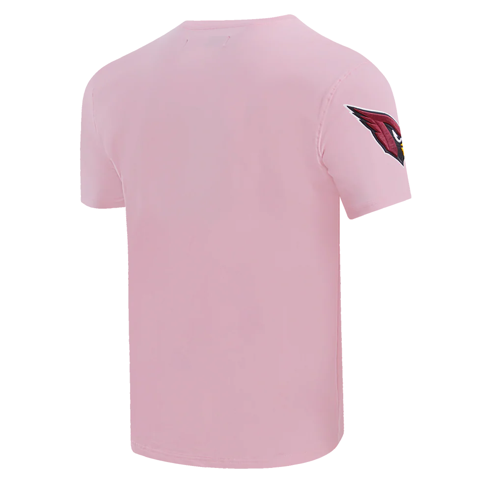 NFL ARIZONA CARDNIALS CLASSIC CHENILLE SINGLE JERSEY TEE (PINK) - Image 3