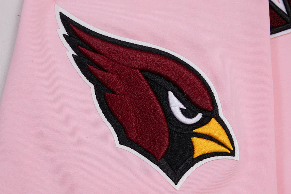 NFL ARIZONA CARDNIALS CLASSIC CHENILLE SINGLE JERSEY TEE (PINK) - Image 7