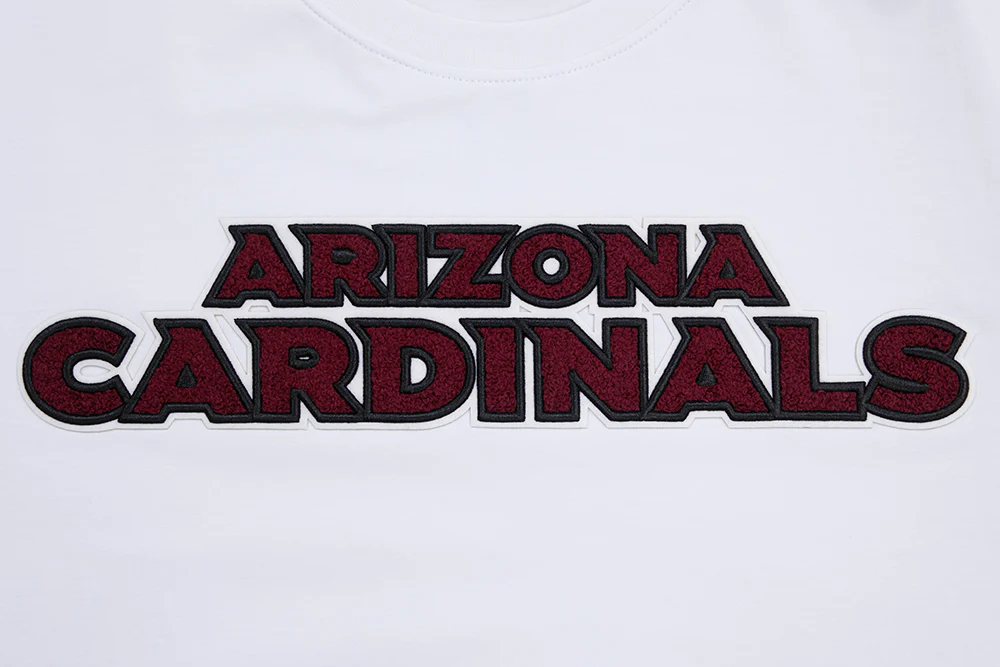 NFL ARIZONA CARDNIALS CLASSIC CHENILLE SINGLE JERSEY TEE (WHITE) - Image 5