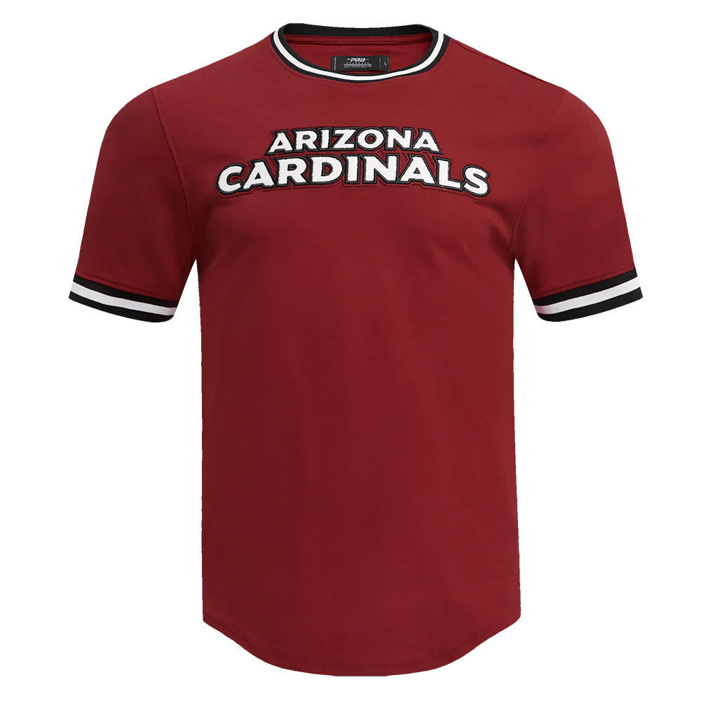 NFL ARIZONA CARDNIALS CLASSIC CHENILLE TEE (CARDINAL RED/BLACK)