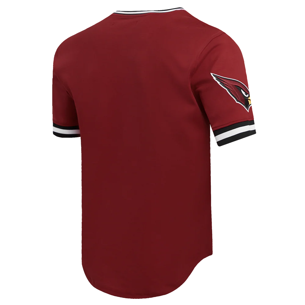 NFL ARIZONA CARDNIALS CLASSIC CHENILLE TEE (CARDINAL RED/BLACK) - Image 3